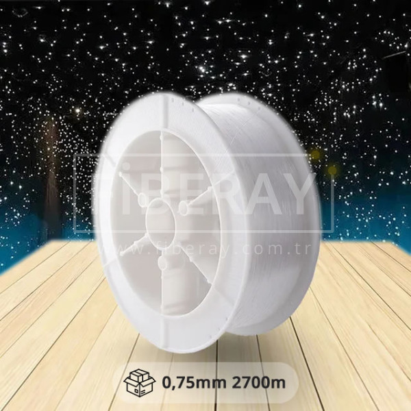 0,75mm Fiber Optik Kablo 1Rulo/2700m. EMM075 Fiberay