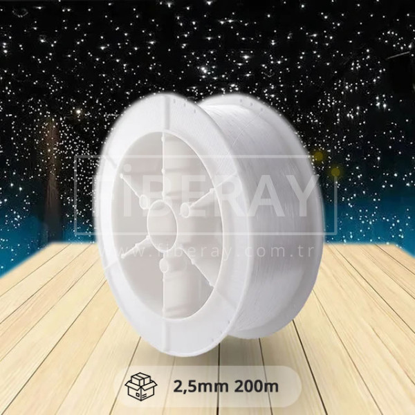 2,5mm Fiber Optik Kablo 1Rulo/200m. EMM25 Fiberay