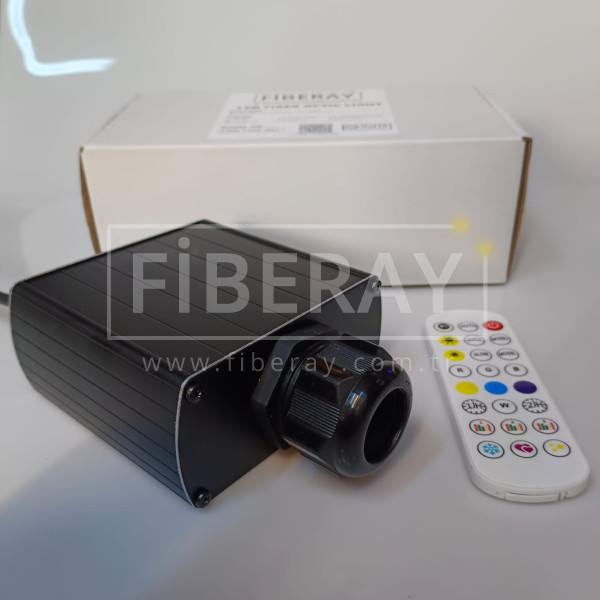 Tek (1) Çıkışlı 16W Fiber Optik Aydınlatma Işık Kaynağı Cihazı FBR.1105-291 Fiberay